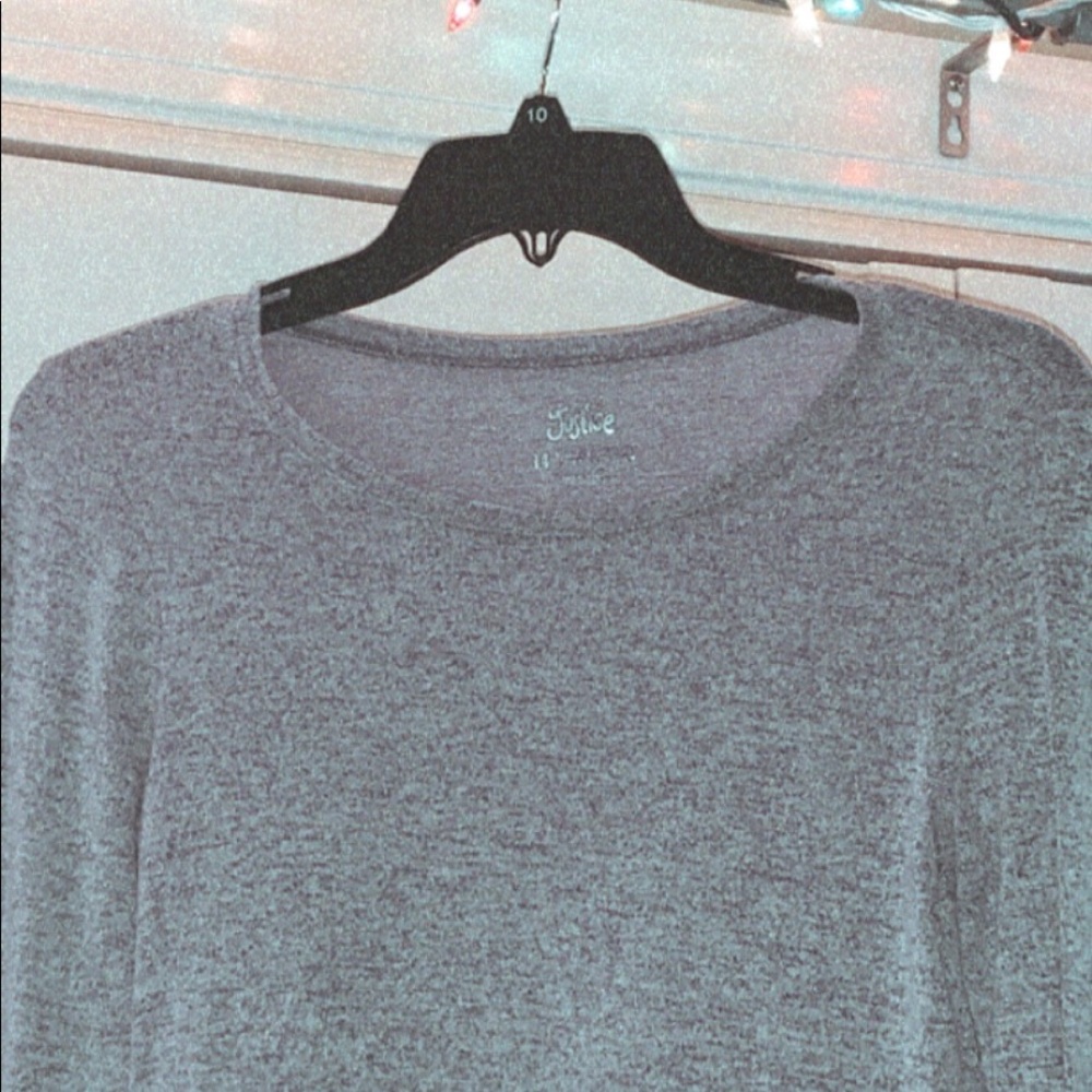 Justice girls sweater style top
